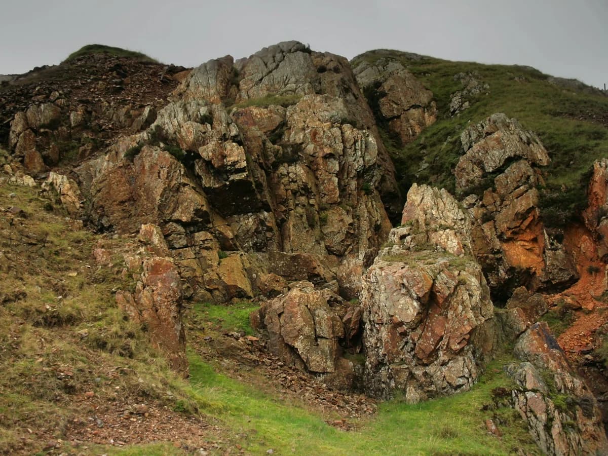 نمای واقعی از یک معدن مس